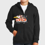 Gildan® Youth Heavy Blend™ Full-Zip Hooded Sweatshirt. 18600B